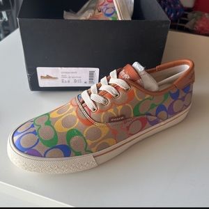 Multi color Coach shoes